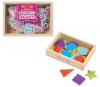 Melissa & Doug Wooden Princess & Shapes Magnets Photo