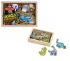 Melissa & Doug Vehicle & Dinosaur Magnet Set Photo