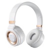 Volkano Lunar Bluetooth Headphones - White & Rose Gold Photo