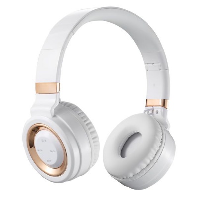 Photo of Volkano Lunar Bluetooth Headphones - White & Rose Gold