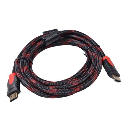HDMi Cable Braided 3m Black Red