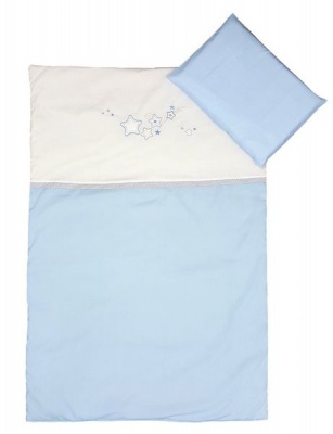 Photo of Cabbage Creek - Cot Linen Set of 3 - Blue Stars
