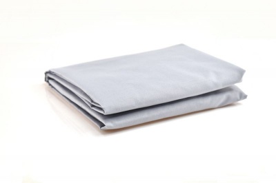 Photo of Cabbage Creek - Standard Cot Fitted Sheet - Grey