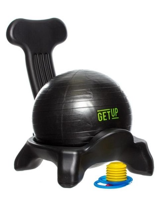 Photo of GetUp Mindlock Balance Ball Chair - Black