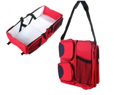 Photo of Baby Carry & Nappy Bag - Red