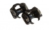 Iconix Roller-Flashing Heel Skate for Kids - Black Photo