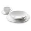 Eetrite Just White Coupe Dinner Set - 20 Piece Photo