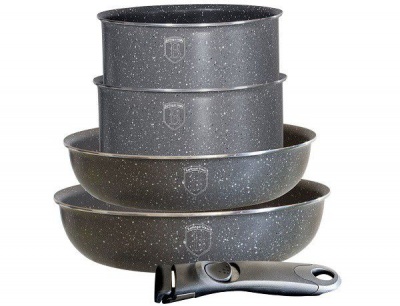 Photo of Berlinger Haus 4-Piece Marble Coating Oven Safe Pan