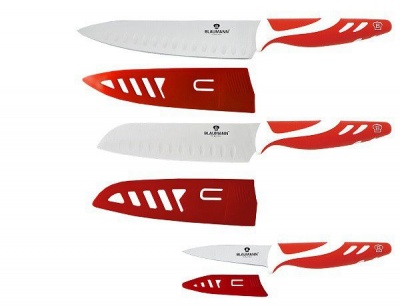 Photo of Blaumann 6-Piece Stainless Steel Knife Set - Red