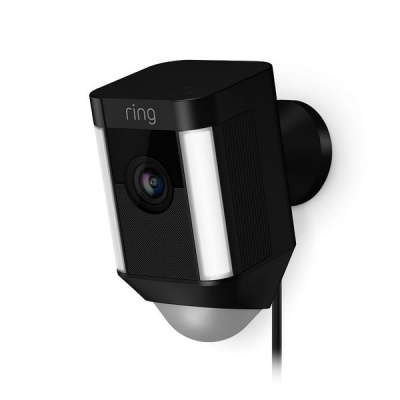 Photo of Ring Spotlight Wired Security Camera - Black