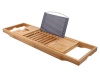 Bamboo Bathtub Caddy Photo
