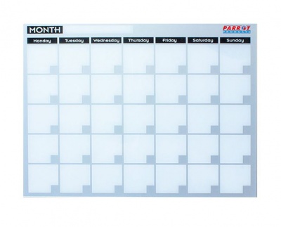 Photo of Parrot Products Parrot Monthly Planner Cast Acrylic - 600 x 450mm
