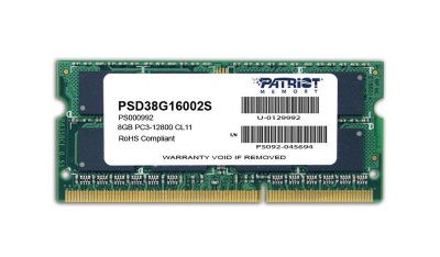 Photo of Patriot Signature Line 8GB DDR3 SO-DIMM Dual Rank RAM