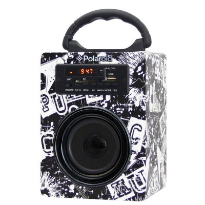 Photo of Polaroid SA Polaroid Classic Bluetooth Speaker - Black & White