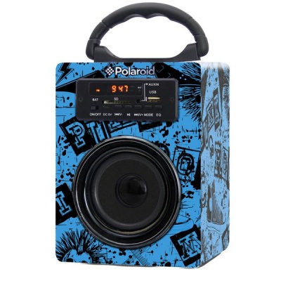 Photo of Polaroid SA Polaroid Punk Bluetooth Speaker - Black & Blue