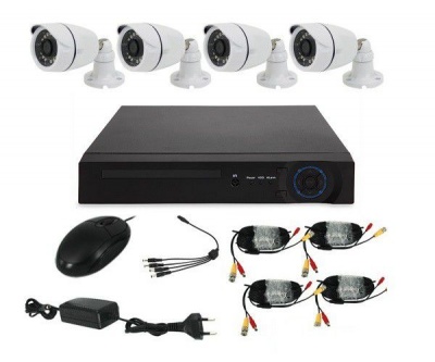 Photo of 4 Camera AHD CCTV Kit 720P 1MP