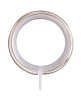 DÃ©cor Depot 25mm Steel Curtain Rod Rings - Brushed Silver Photo