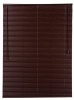 Decor Depot 25mm PVC Venetian Textured Blinds - Espresso Photo