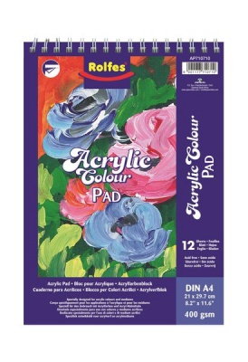 Photo of Rolfes Acrylic Paper Pad - 400gsm A4