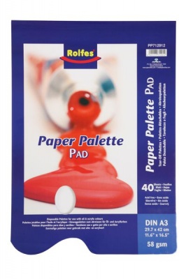 Photo of Rolfes 58g/m2 A3 Paper Palette - 40 sheets