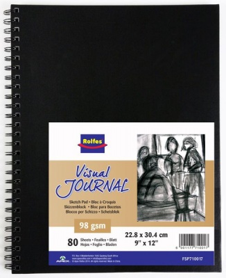 Photo of Rolfes Field Sketch Pad - Visual Journal 98 Gram A4