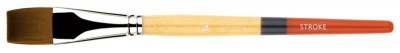 Photo of Princeton Brushes Snap Golden Nylon Brush -SH Stroke 1
