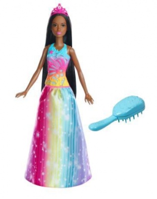 Photo of Barbie Dreamtopia Brush 'n Sparkle Princess Dark Hair