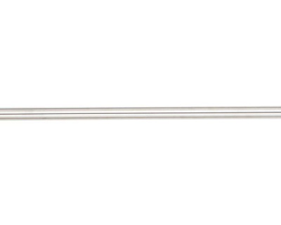 Photo of Decor Depot 25mm Steel Curtain Rod - Brushed Silver