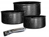 Berlinger Haus Oven Safe Sauce Pan Set of 3 - Black Photo