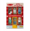 Melissa & Doug Wooden Flexible Figures - Careers Photo