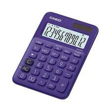 Photo of Casio MS-20UC Desktop Calculator - Purple