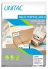 Unitac : Inkjet-Laser Multi-Purpose Labels UT400- 65 Up Photo