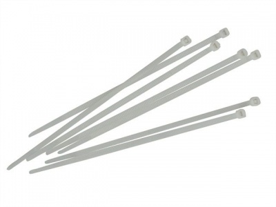 Photo of Nexus - 100 Clear Cable Ties - 4.8 x 30cm