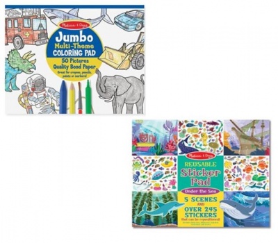 Photo of Melissa & Doug Blue & Ocean Sticker - Set of 2