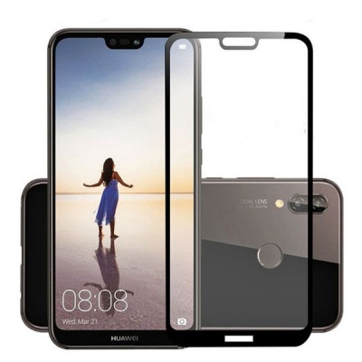 Full curved Tempered Glass for Huawei P20 Lite Black