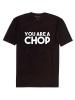 Qtees Africa Men's You Are A Chop T-shirt - Black Photo