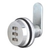Asec 3 Digit Combination Camlock Silver Photo