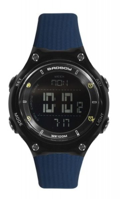 Photo of Bad Boy 100M-WR Digital Watch - Black/Blue