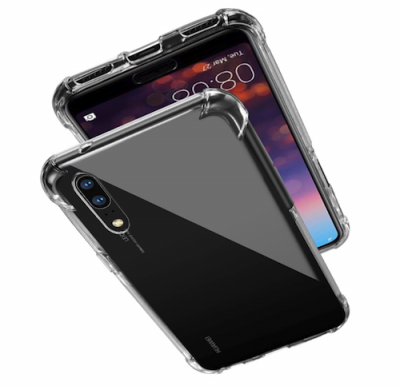 Protective Shockproof Gel Case for Huawei P20 Pro Clear