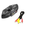 3-Way Audio Video AV RCA Switch Splitter Photo
