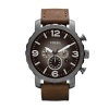 Fossil Men's Nate Leather Watch - Brown Photo