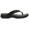 Crocs Capri V Flip - Womens - Black/Graphite Photo
