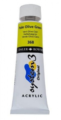 Photo of Daler Rowney: System3 75ml - Pale Olive Green