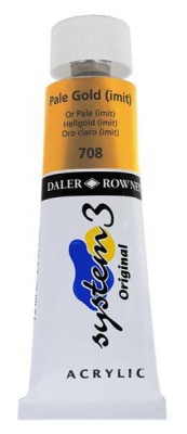 Photo of Daler Rowney: System3 75ml - Pale Gold