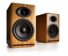 AudioEngine P4 Passive Bookshelf Speakers - Bamboo Photo