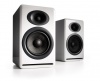 AudioEngine P4 Passive Bookshelf Speakers - Gloss White Photo