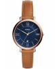 Fossil Womens Jacqueline Leather Watch Tan
