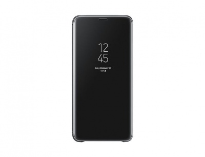 Samsung Clear View Standing Cover for Galaxy S9 Plus Black