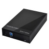 USB 3.0 3.5" SATA Hard Drive Enclosure - Black Photo