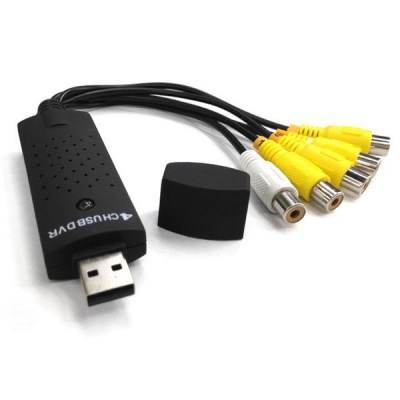 Photo of 4 Channel USB DVR Video Audio Capture Adapter with Easycap